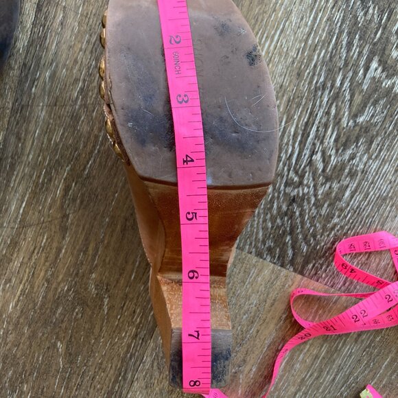 Michael KORS High heeled Platform Size 6M Clogs - Picture 8 of 11